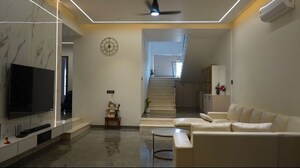 Living Room in 6 BHK Villa at Aziznagar – for Sale