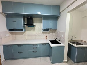 Kitchen in 3 BHK Apartment at Mahaveer Celesse, Hunasamaranahalli – for Rent