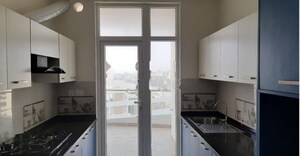 Kitchen in 3 BHK Apartment at Mantri Lithos, Thanisandra – for Rent