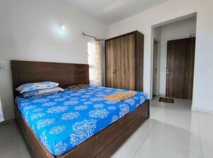 Bedroom in 2 BHK Apartment at Godrej Infinity, Keshav Nagar – for Rent