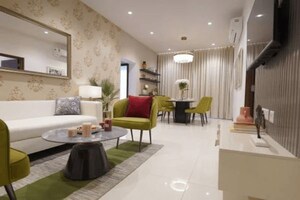 Living Room in 3 BHK Apartment at Casagrand Aquagrove, Kolathur – for Sale