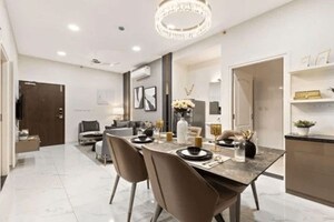 Dining area in 2 BHK Apartment at Casagrand Athens Phase II, Mogappair – for Sale