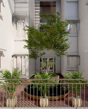 Balcony in 2 BHK Apartment at Rohini Mayfair, Pallavaram – for Sale