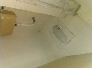 Bathroom in 1 BHK Apartment at Kulswamini CHS, Airoli Sector 20 – for Rent