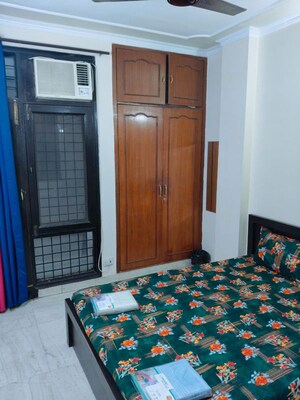 Bedroom in 3 BHK Builder Floor at Ansal Sushant Lok I, Sector 43 – for Rent