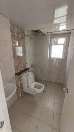 Bathroom in 2 BHK Apartment at Mantri Webcity, Hennur Road – for Rent