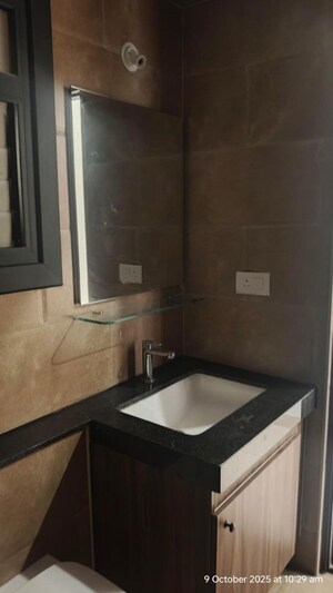 Bathroom in 2 BHK Apartment at Purva Atmosphere, Thanisandra Main Road – for Rent