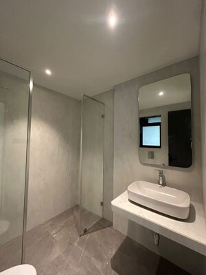 Bathroom in 3 BHK Apartment at Woodstock Apartment Khar, Khar West – for Rent