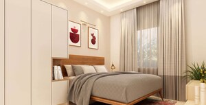 Bedroom in 2 BHK Apartment at Brigade Xanadu, Mogappair West – for Sale