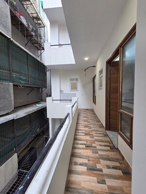 Staircase in 4 BHK Builder Floor at Green Fields Colony – for Sale
