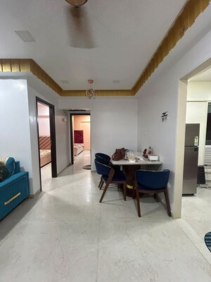 Living Room in 2 BHK Apartment at Dosti West County, Balkum Pada – for Sale