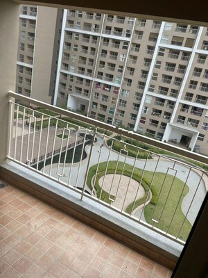 Balcony in 2 BHK Apartment at Sobha Dream Gardens, Thanisandra Main Road – for Rent