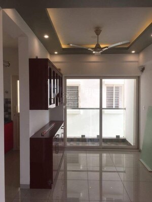 Kitchen in 2 BHK Apartment at Sobha Dream Gardens, Thanisandra Main Road – for Rent