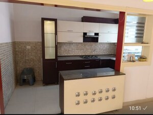Kitchen in 3 BHK Builder Floor at Sushant Lok Iii – for Sale