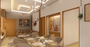 Dining area in 2 BHK Apartment at Rohini Mayfair, Pallavaram – for Sale