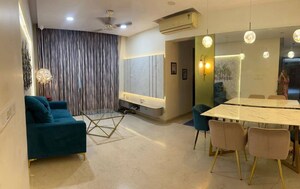 Living Room in 2.5 BHK Apartment at Lodha Splendora, Ghodbunder Road – for Rent