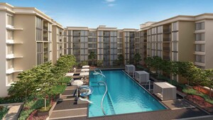 2 BHK Apartment – Exterior View View at Navalur - for Sale