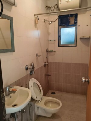 Bathroom in 2 BHK Apartment at Fortune Heritage, Bandra West – for Rent