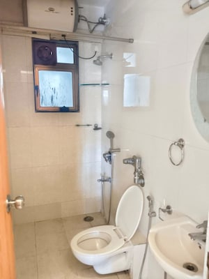 Bathroom in 2 BHK Apartment at Fortune Heritage, Bandra West – for Rent
