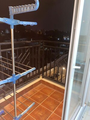 Balcony in 2 BHK Apartment at Prestige Primrose Hills, Banashankari 6th Stage – for Rent
