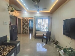 Living Room in 2 BHK Apartment at Paranjape Broadway, Wakad – for Rent
