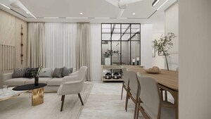 Living Room in 3 BHK Apartment at Balewadi – for Sale