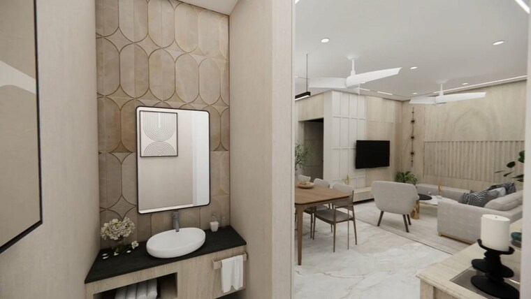 Living Room, balewadi 3 Bedroom 1140 Sq.Ft. Apartment In Balewadi Pune 10507461