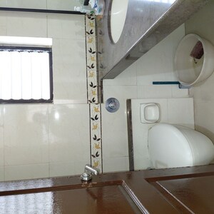 Bathroom in 2 BHK Apartment at Sadguru Complex I, Goregaon East – for Sale