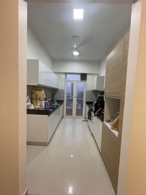 Building Lobby in 3 BHK Apartment at Omkar Alta Monte, Malad East – for Rent
