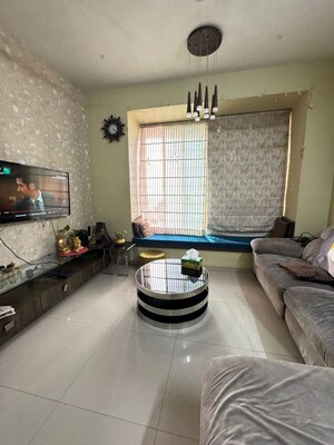 Living Room in 2.5 BHK Apartment at Oberoi Realty Woods, Goregaon East – for Rent