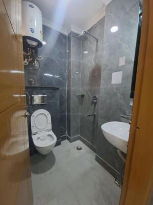 Bathroom in 2 BHK Builder Floor at Chattarpur – for Rent