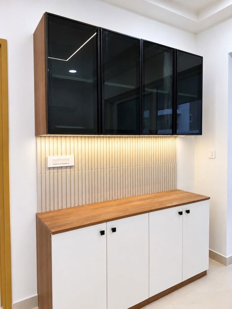 Kitchen, asbl-spectra 3 Bedroom 1980 Sq.Ft. Apartment In Financial District Hyderabad 10611578