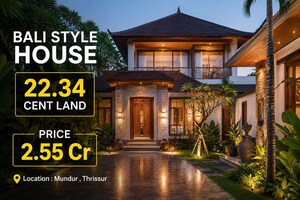 4 BHK Independent House – Exterior View View at Punkunnam - for Sale