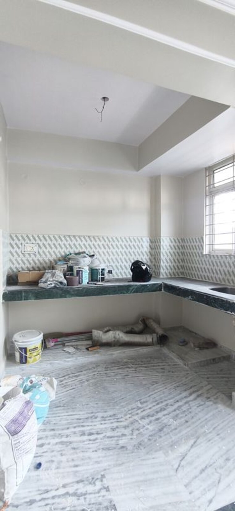 Kitchen, kankarbagh 3 Bedroom 1400 Sq.Ft. Apartment In Kankarbagh Patna 10611569