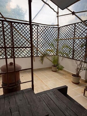 Balcony in 2.5 BHK Apartment at Bandra West – for Rent