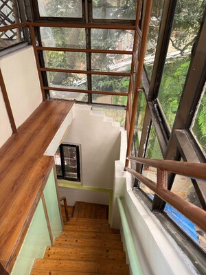 Stairs in 2.5 BHK Apartment at Bandra West – for Rent