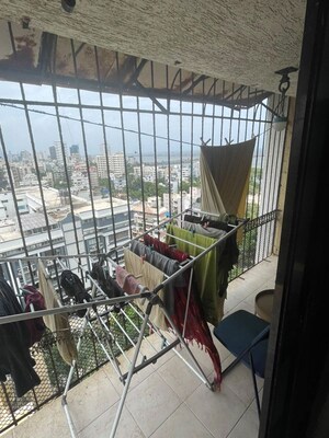 Balcony in 2 BHK Apartment at Bandra West – for Rent