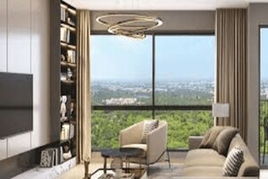 Living Room in 2 BHK Apartment at Casagrand Aquagrove, Kolathur – for Sale