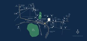 2 BHK Apartment – Map Location View at Eka Elitas, Kothrud - for Sale