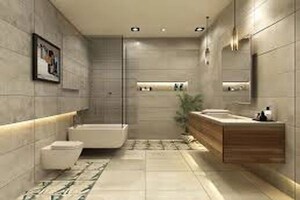 Bathroom in 2 BHK Apartment at Casagrand Casablanca, Kanakapura Road – for Sale