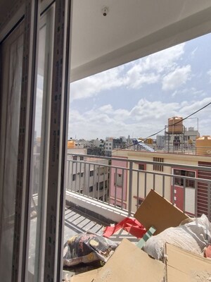 Balcony in 3 BHK Builder Floor at Hal Layout – for Rent