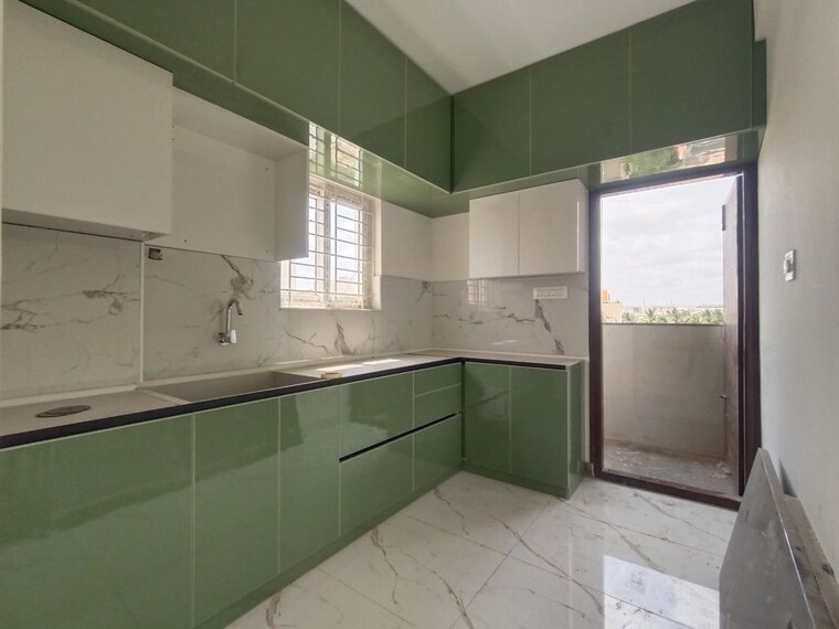 Kitchen, hal layout 3 Bedroom 2100 Sq.Ft. Builder Floor In Hal Layout Bangalore 10611615