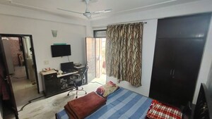 Living Room in 1 BHK Apartment at Mehrauli – for Rent