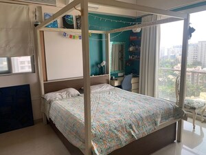 Bedroom in 2 BHK Apartment at Mantri Sujata Apartment, Santacruz West – for Rent