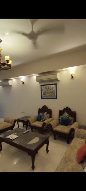 Living Room in 3 BHK Apartment at DLF The Ultima, Sector 81 – for Rent