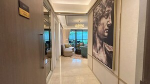 Building Lobby in 3 BHK Apartment at Hiranandani Estate Aralia, Ghodbunder Road – for Sale