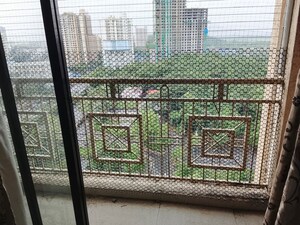 Balcony in 3 BHK Apartment at Hiranandani Estate, Ghodbunder Road – for Rent