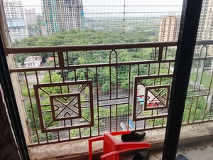 Balcony in 3 BHK Apartment at Hiranandani Estate, Ghodbunder Road – for Rent