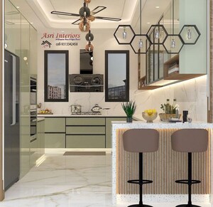 Kitchen in 3 BHK Builder Floor at BPTP District 3, Sector 85 – for Sale