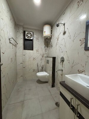 Bathroom in 3 BHK Builder Floor at Chattarpur – for Sale